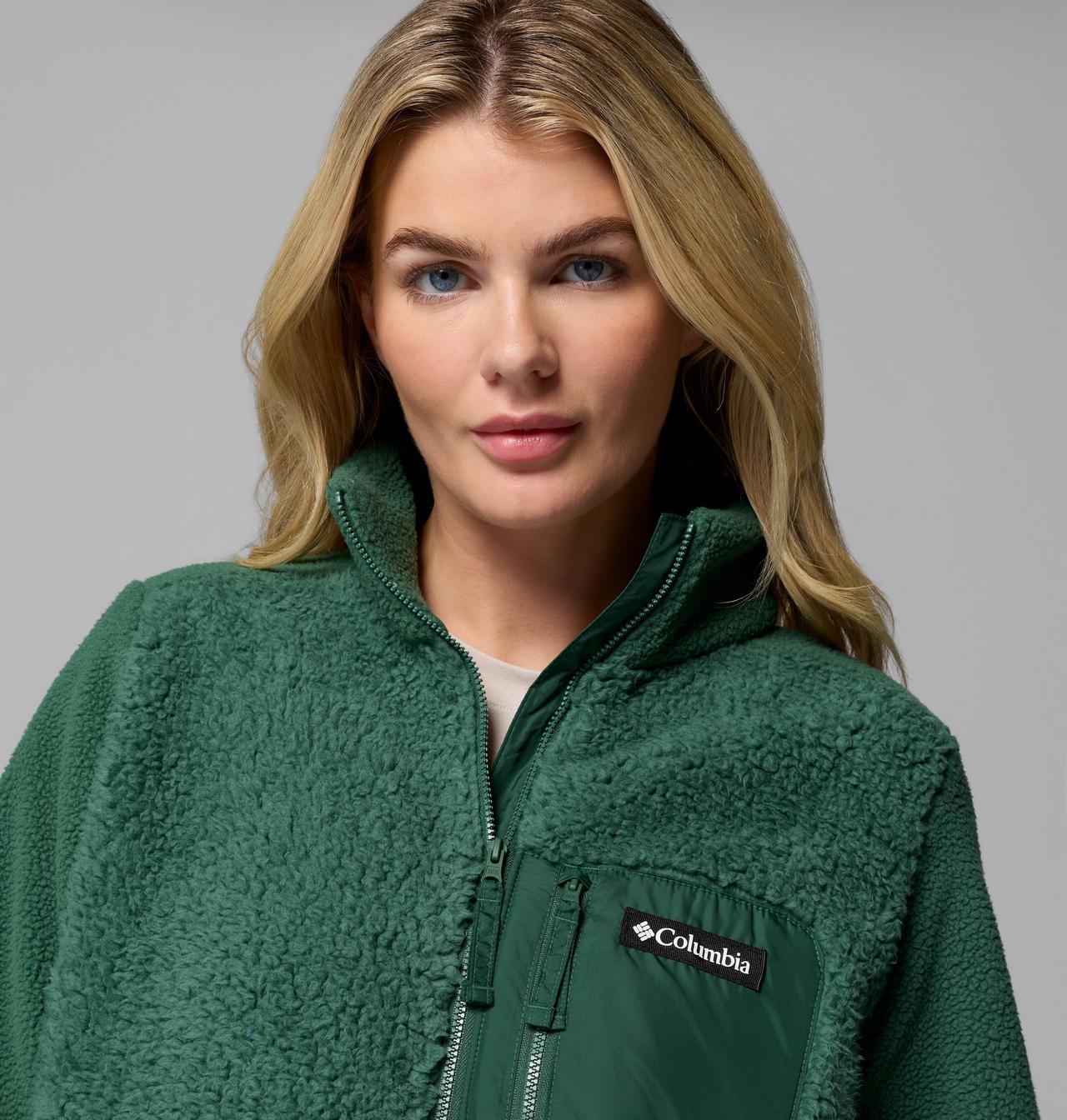 Women's Columbia Lodge™ Sherpa Full Zip Fleece Jacket 6