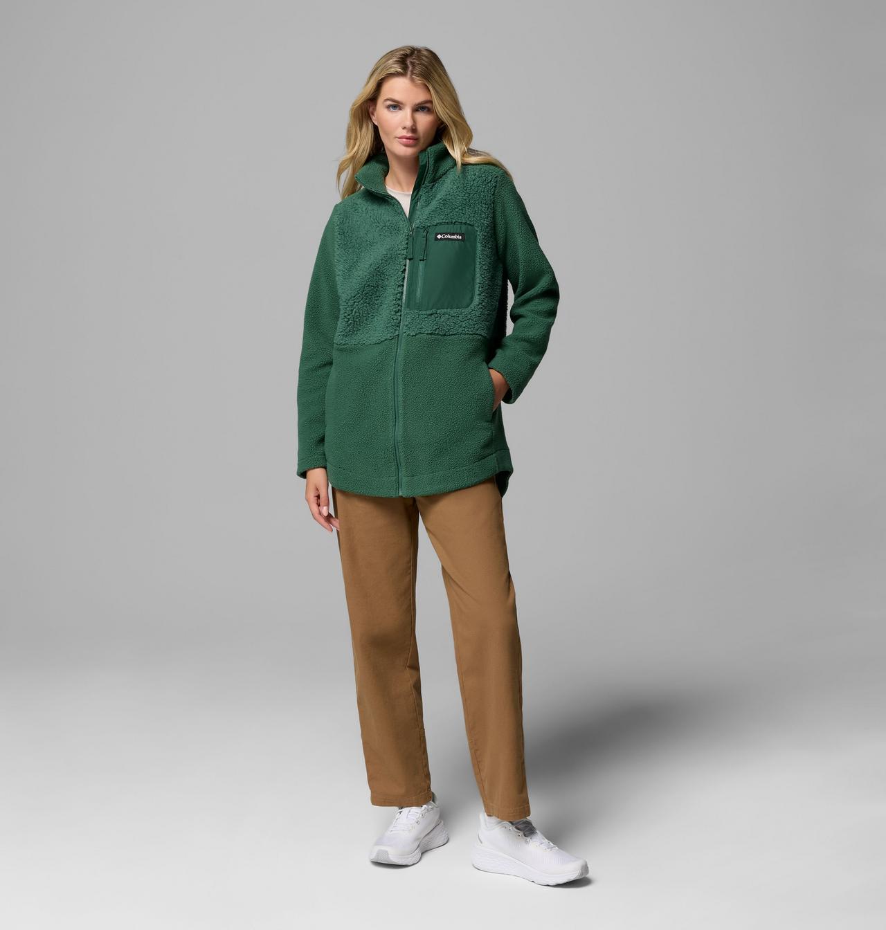 Women's Columbia Lodge™ Sherpa Full Zip Fleece Jacket