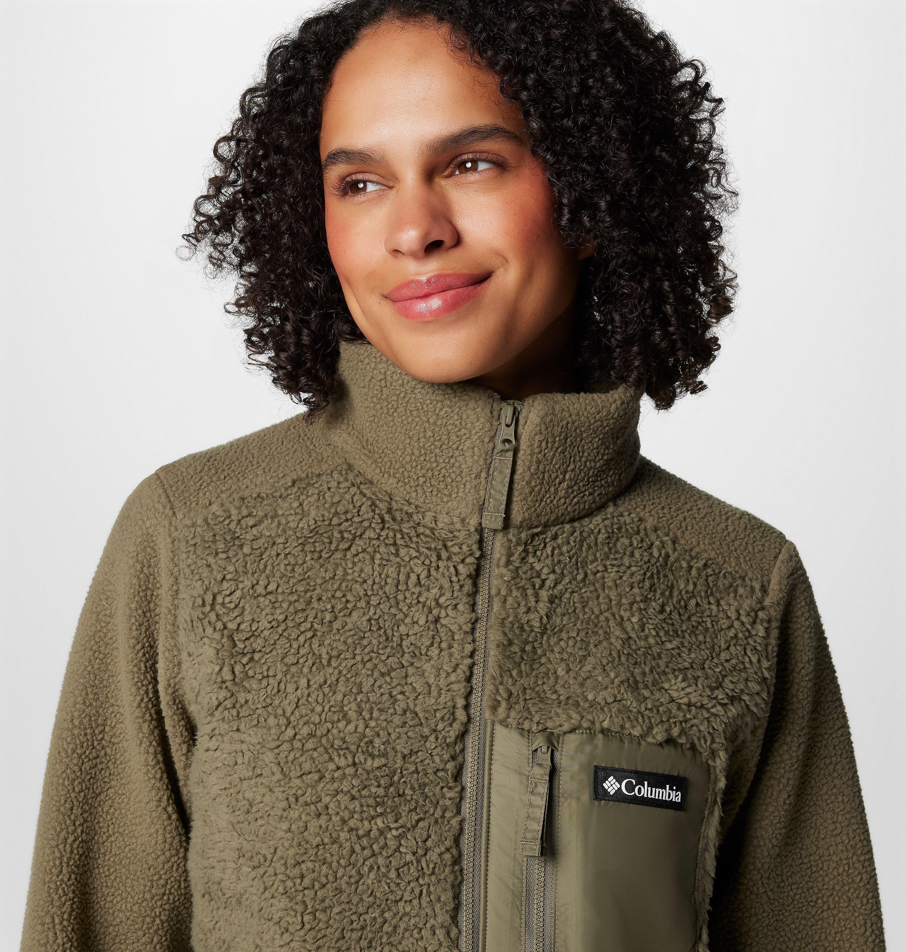 Women's Columbia Lodge Sherpa Full Zip Fleece Jacket 5