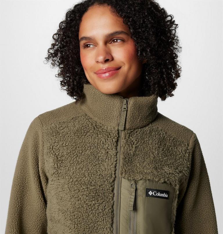 Columbia Lodge Sherpa FZ Fleece, Color: Stone Green, image 5