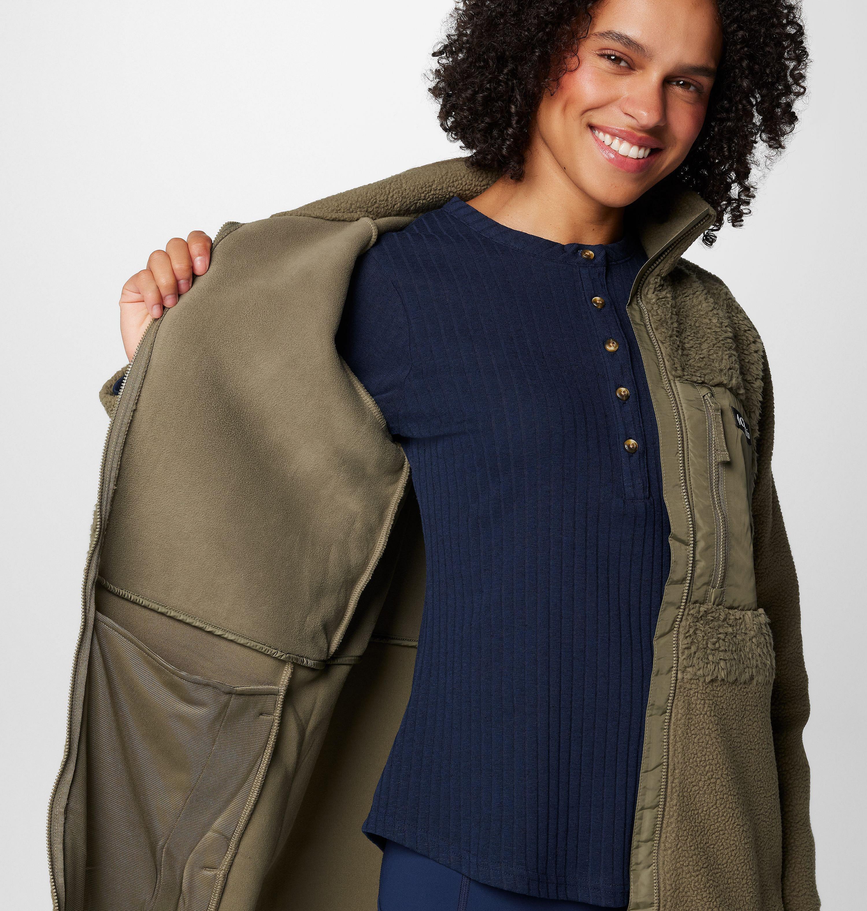 Women's Columbia Lodge Sherpa Full Zip Fleece Jacket 6