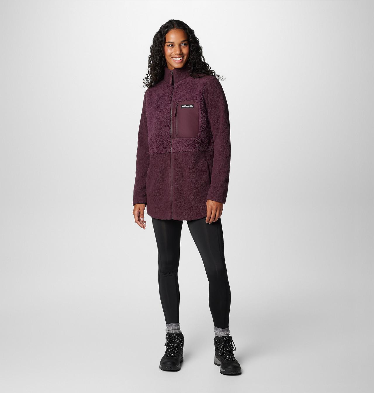 Women's Columbia Lodge™ Sherpa Full Zip Fleece Jacket 3