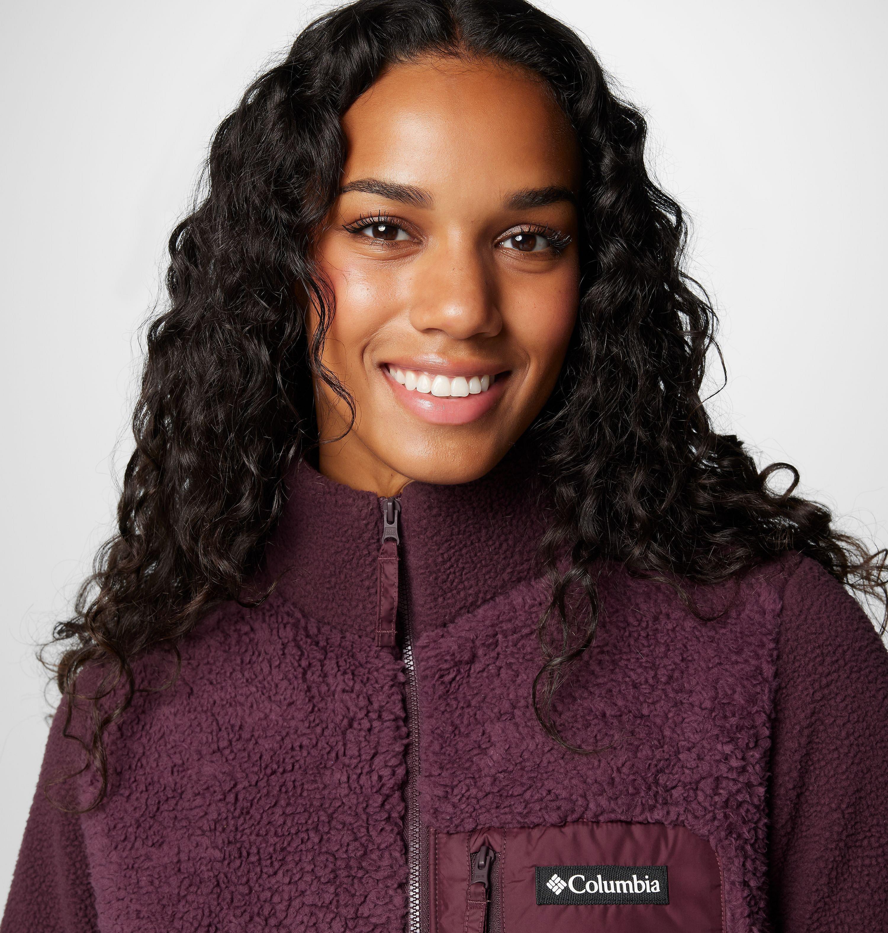 Women's Columbia Lodge Sherpa Full Zip Fleece Jacket 5