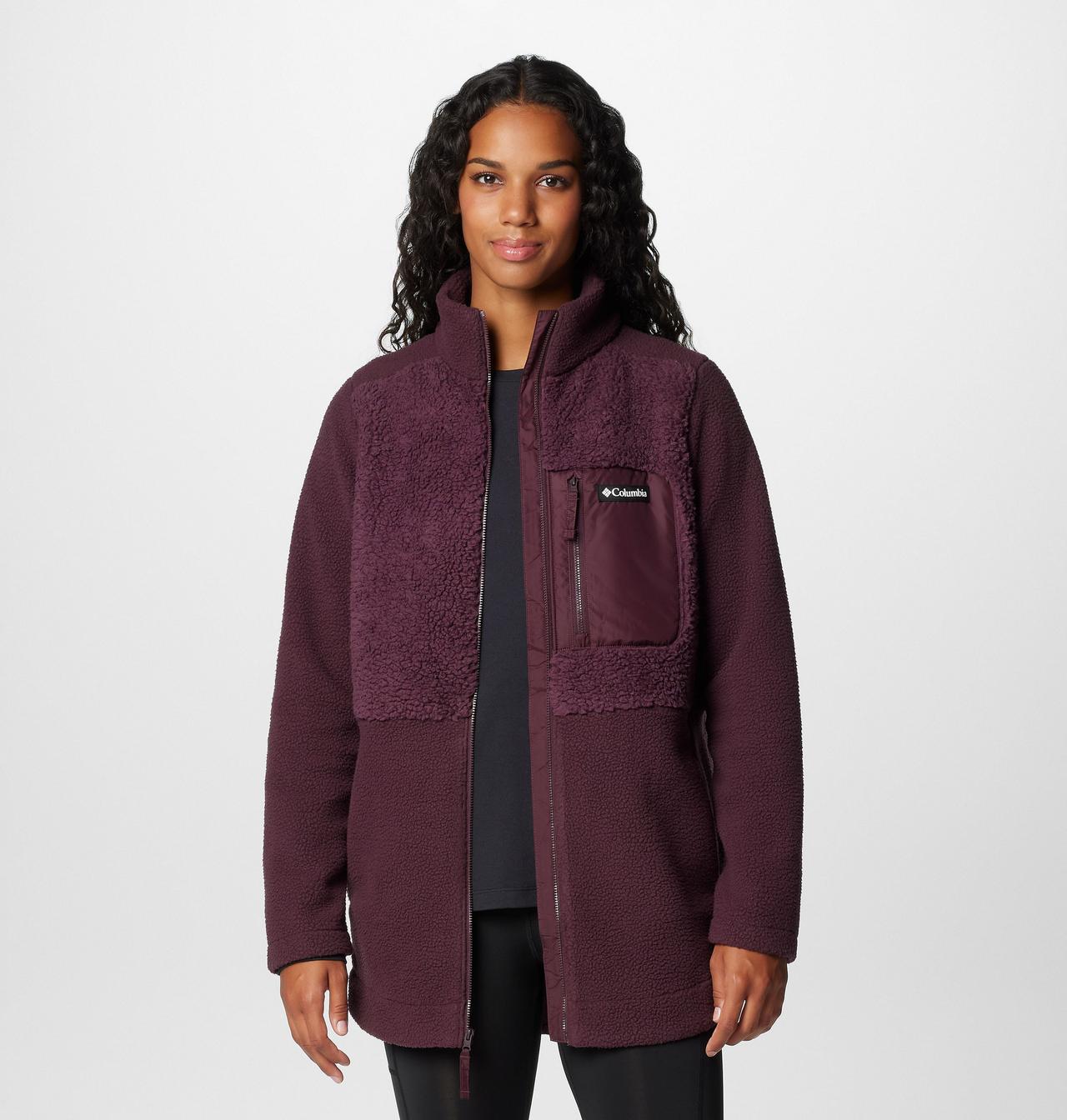 Women's Columbia Lodge™ Sherpa Full Zip Fleece Jacket 6