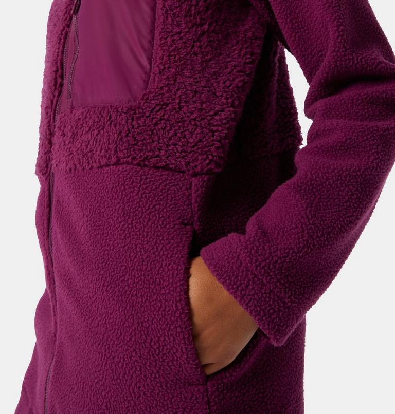Columbia Lodge Sherpa FZ Fleece | 616 | L, Color: Marionberry, image 6