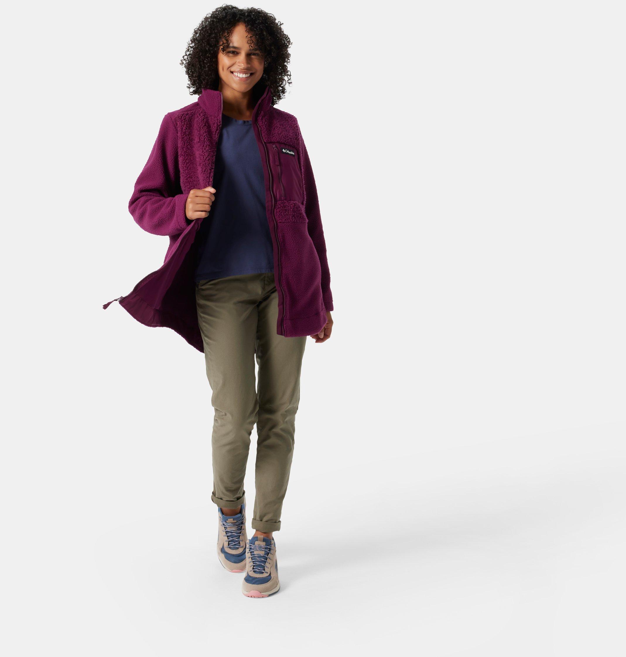 Women's Columbia Lodge Sherpa Full Zip Fleece Jacket 7
