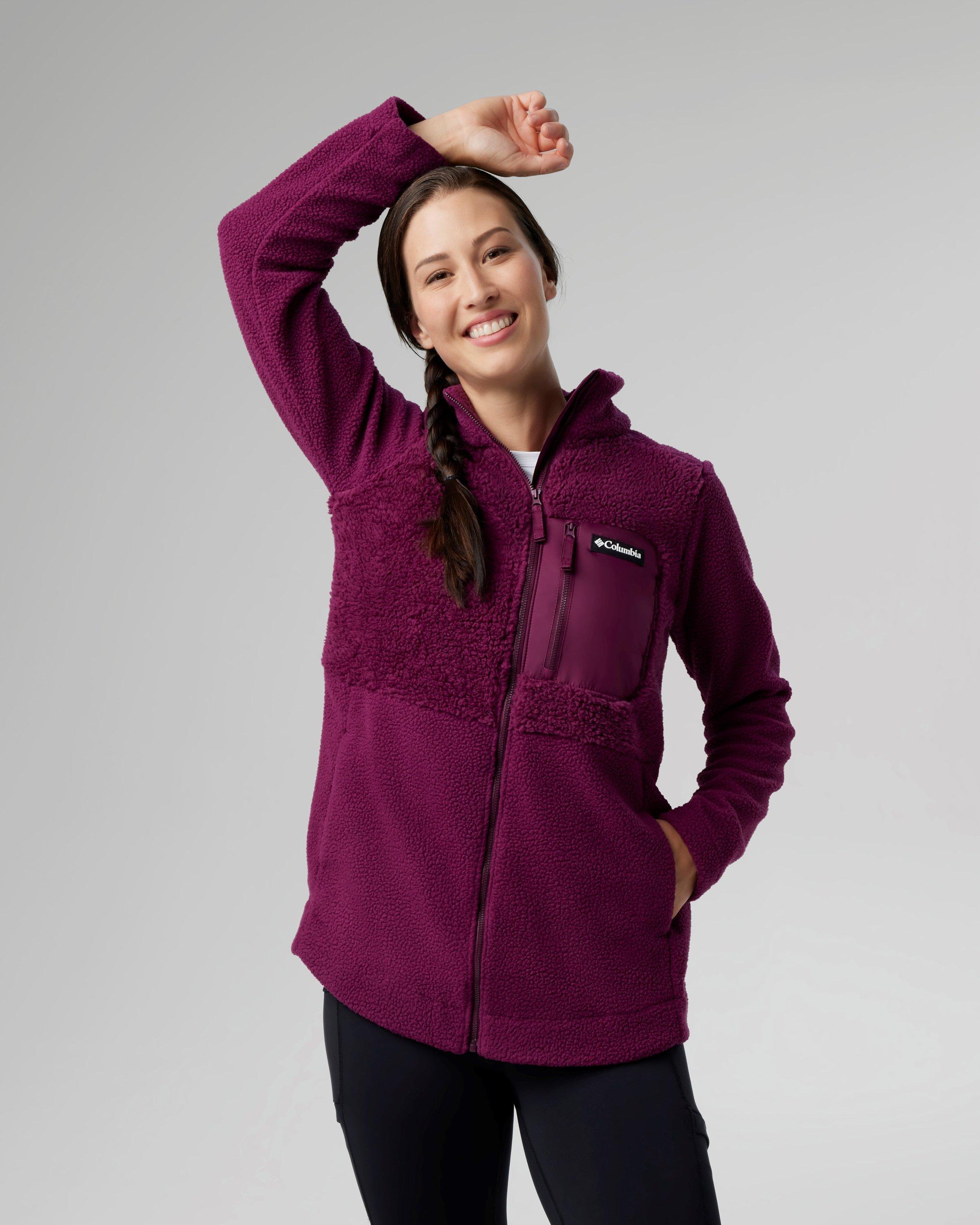 Women's Columbia Lodge Sherpa Full Zip Fleece Jacket 9