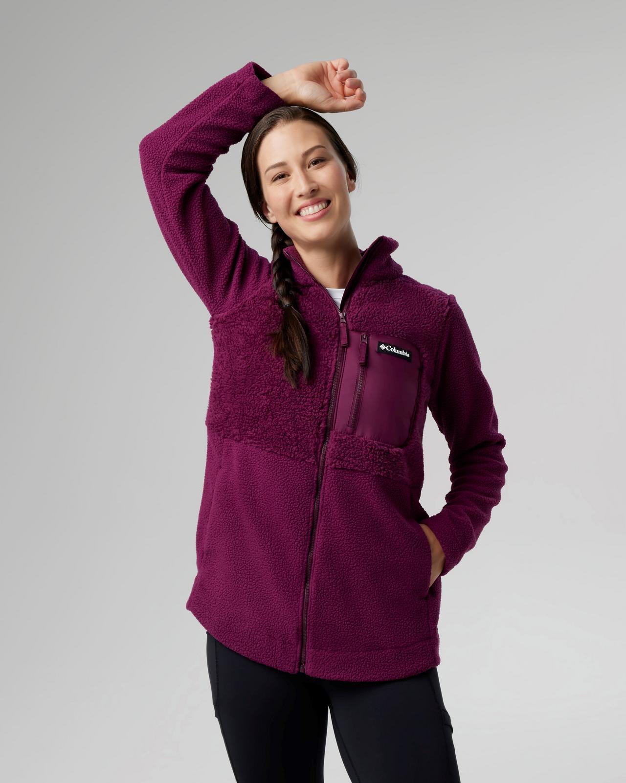 Women's Columbia Lodge™ Sherpa Full Zip Fleece Jacket 9