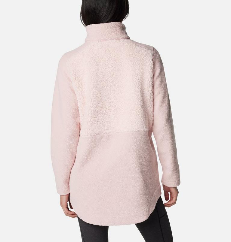 Chaqueta de forro polar sherpa Columbia Lodge para mujer, Color: Dusty Pink, image 2