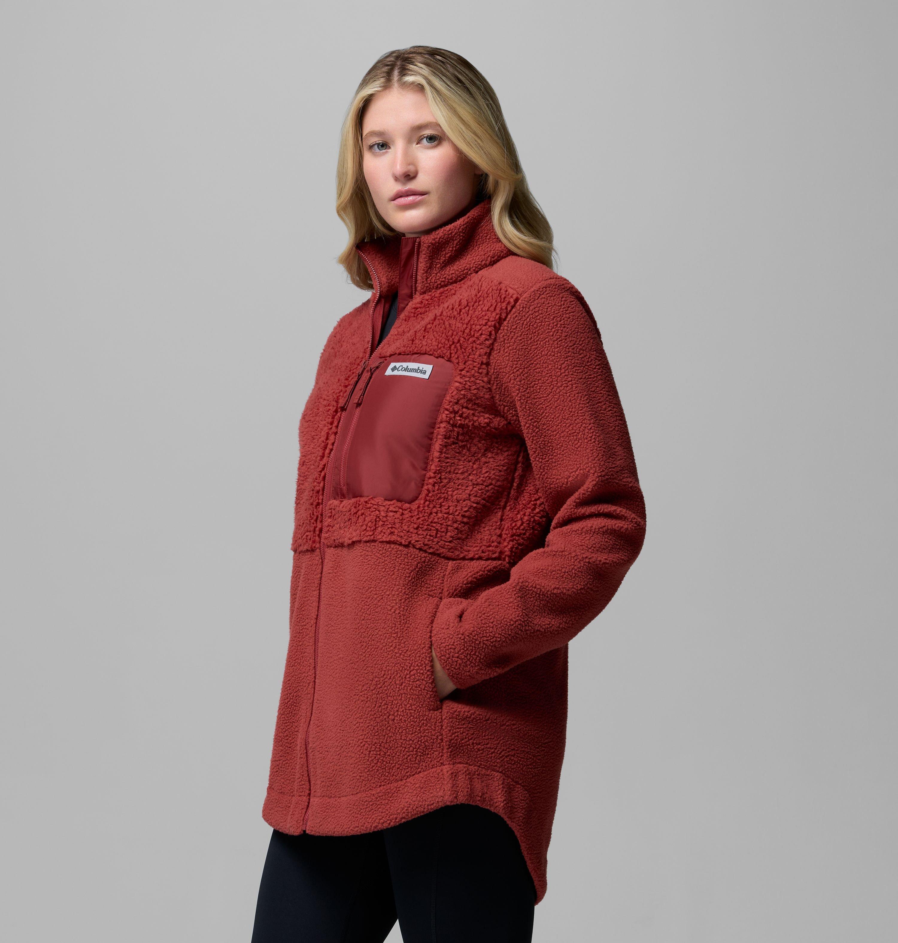 Women's Columbia Lodge Sherpa Full Zip Fleece Jacket | 632 | S 4
