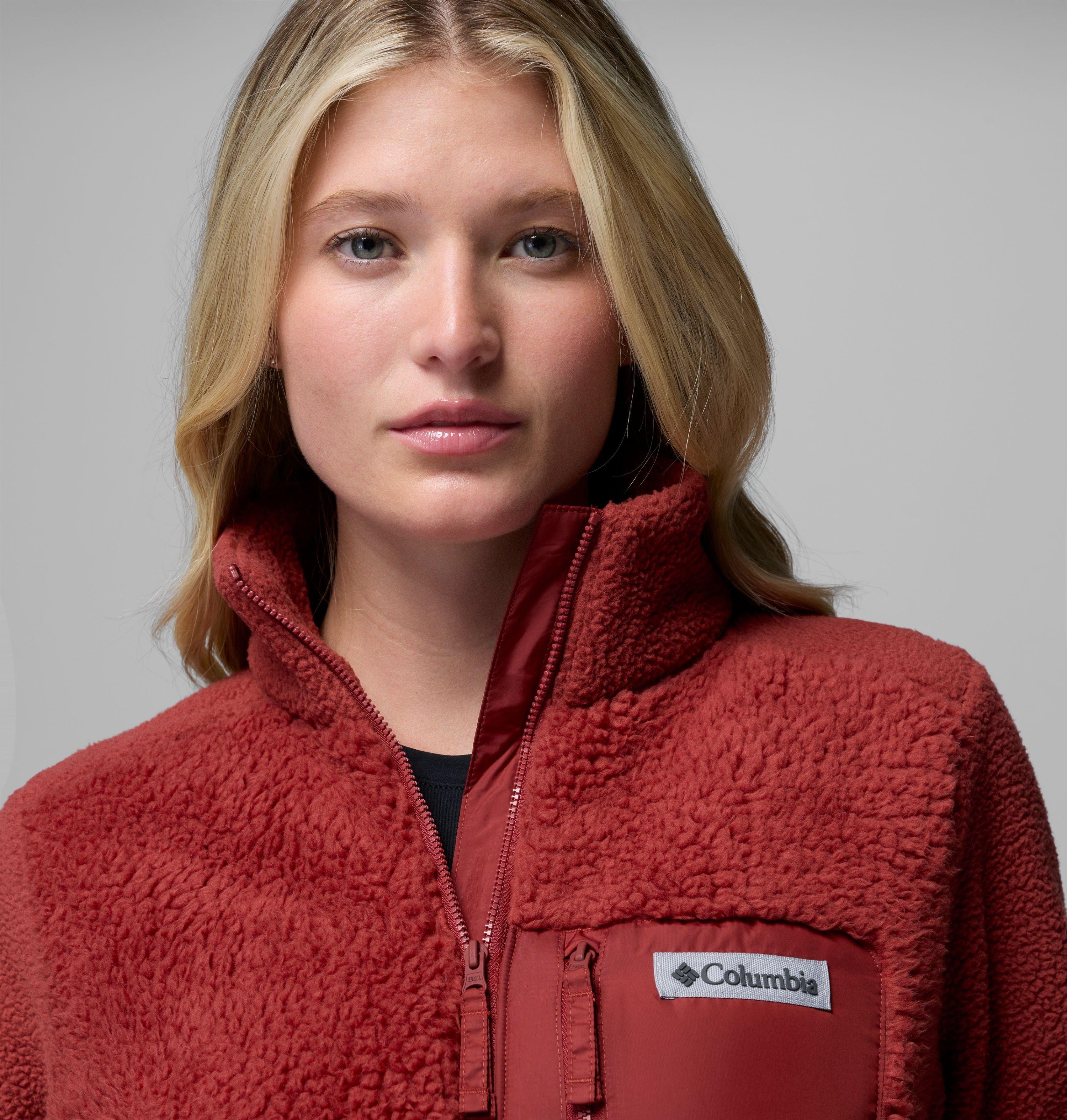 Women's Columbia Lodge Sherpa Full Zip Fleece Jacket | 632 | S 6