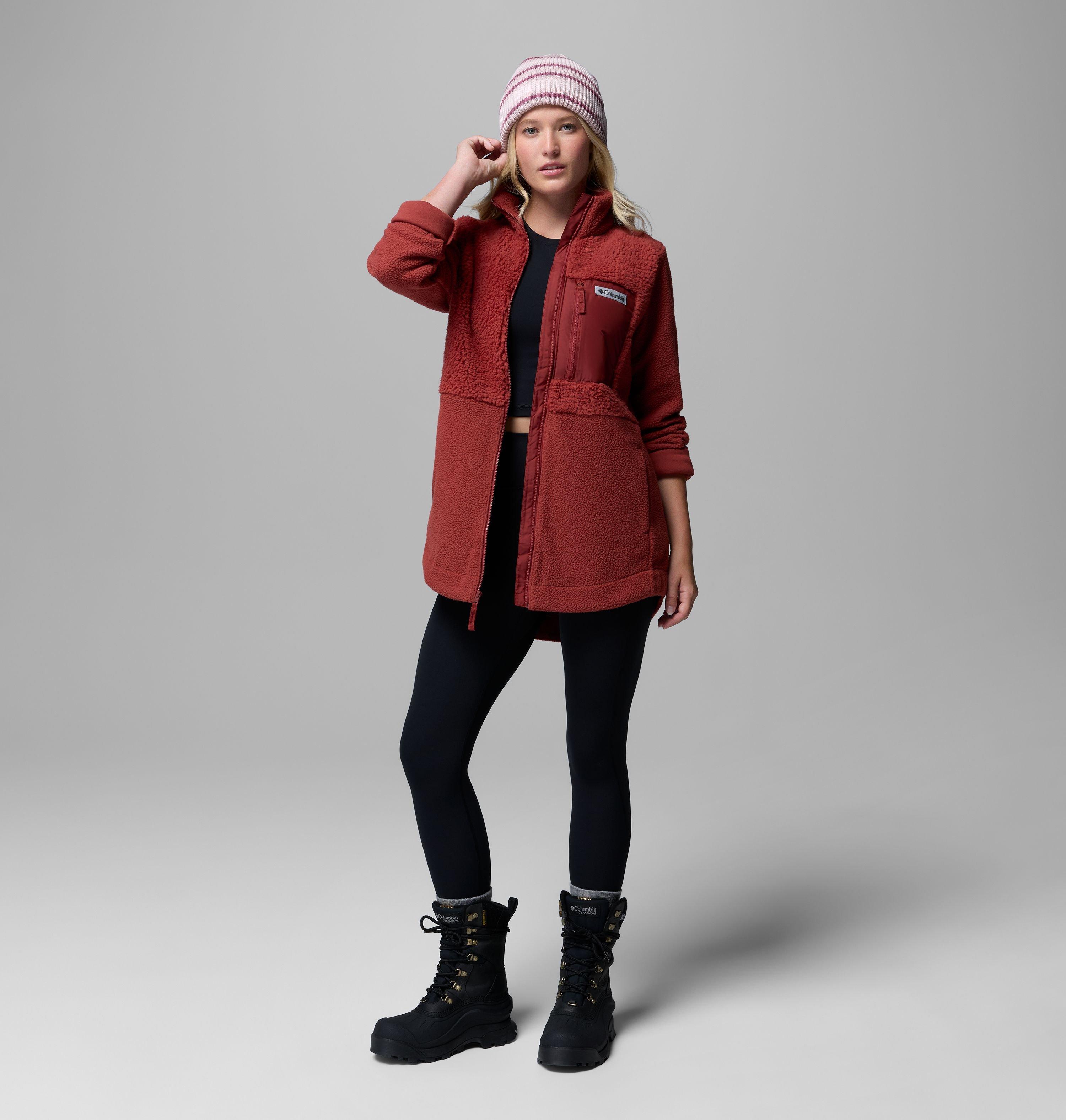 Women's Columbia Lodge Sherpa Full Zip Fleece Jacket | 632 | S 2