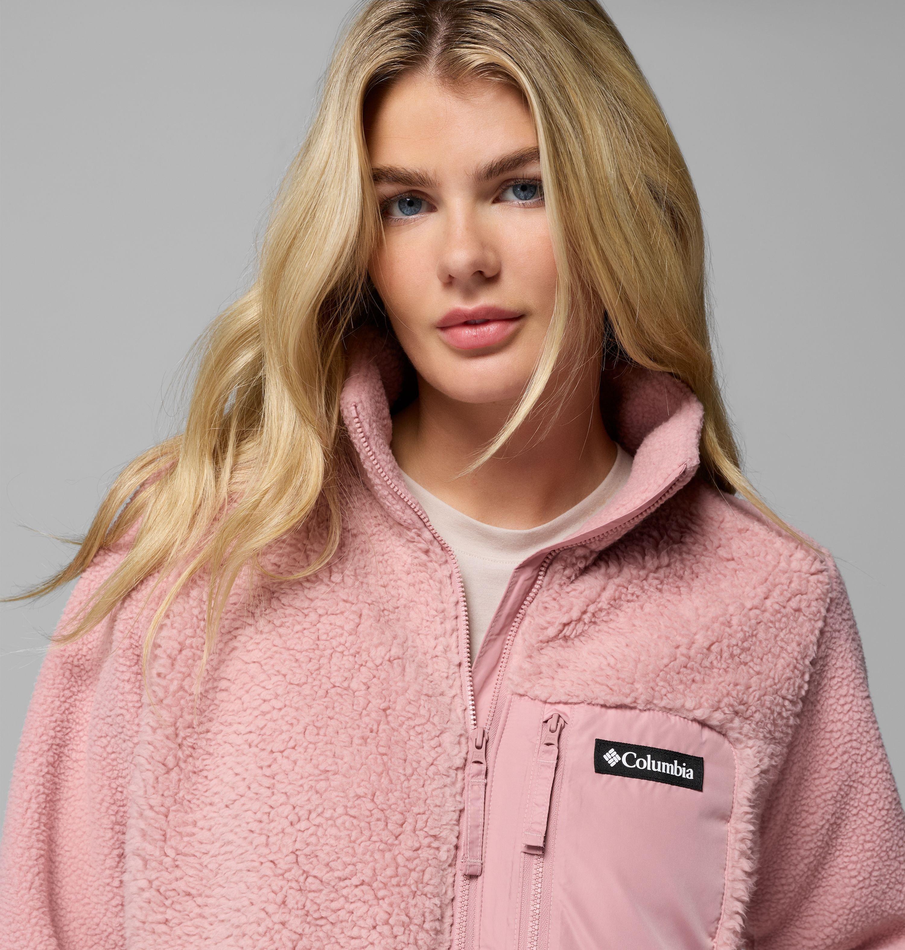 Women's Columbia Lodge Sherpa Full Zip Fleece Jacket | 659 | XS 6