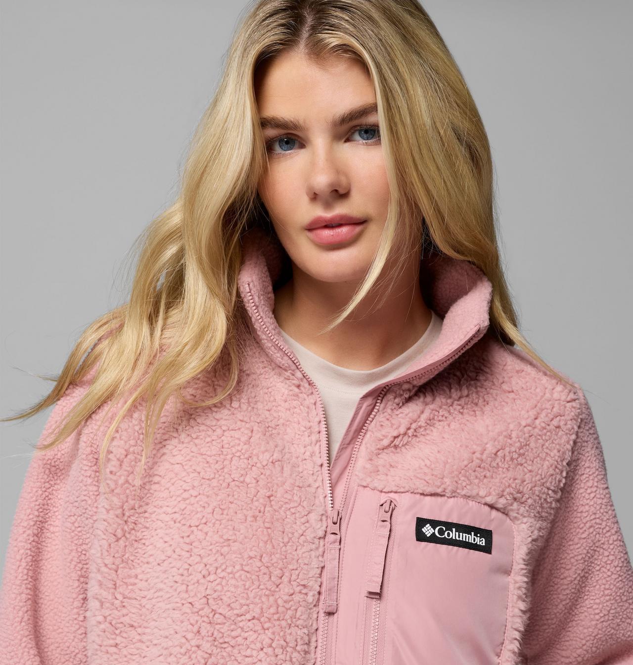 Women's Columbia Lodge™ Sherpa Full Zip Fleece Jacket | 659 | S 6