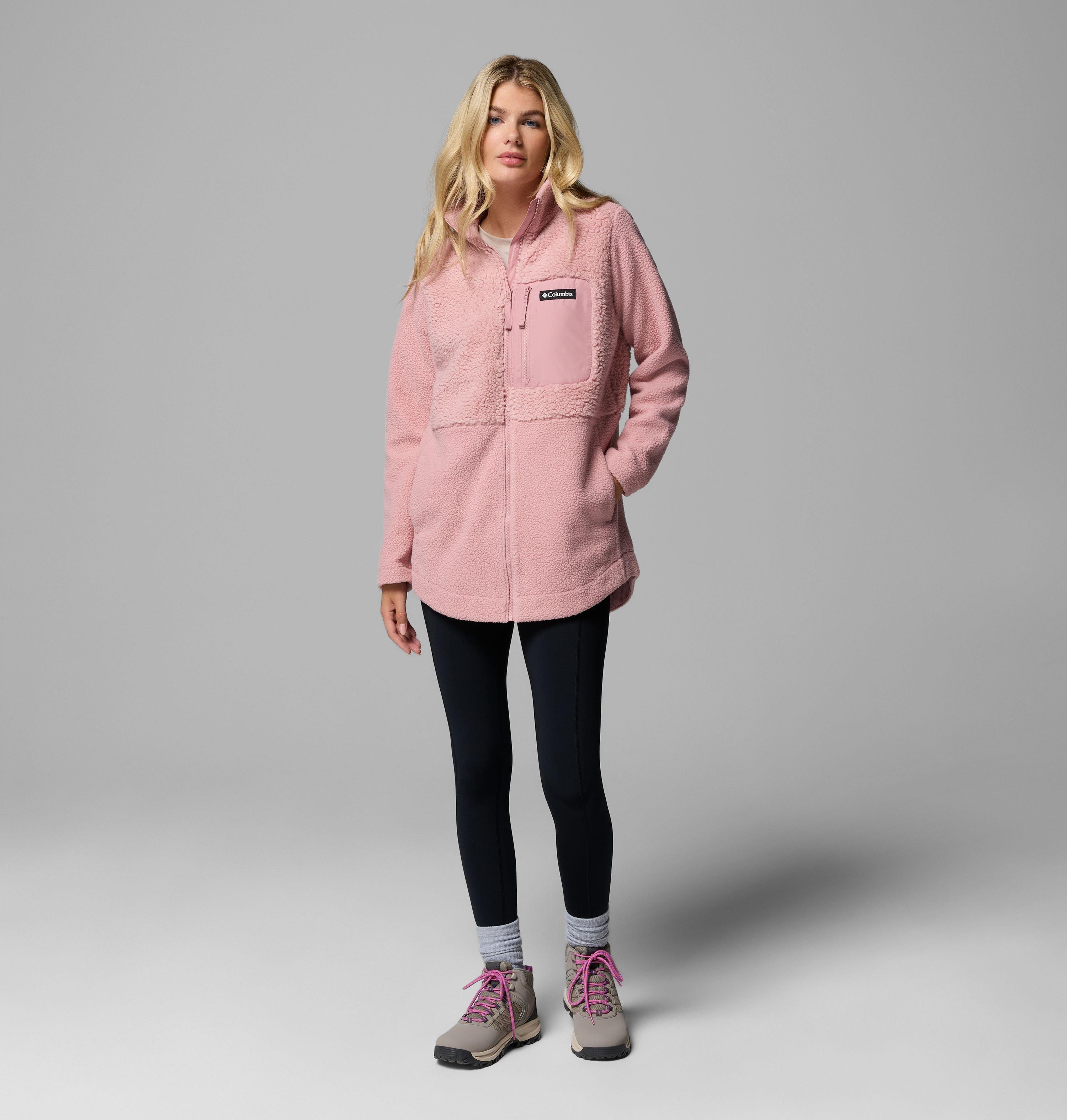 Women's Columbia Lodge Sherpa Full Zip Fleece Jacket | 659 | XS 2