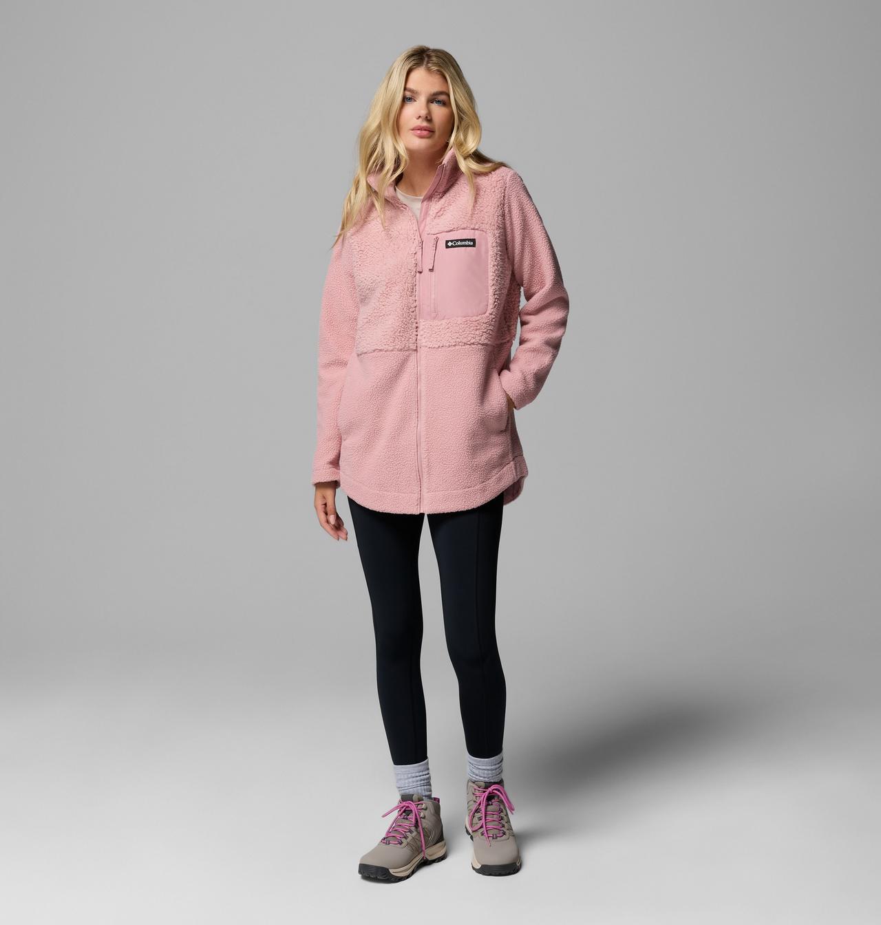 Women's Columbia Lodge™ Sherpa Full Zip Fleece Jacket | 659 | S 2