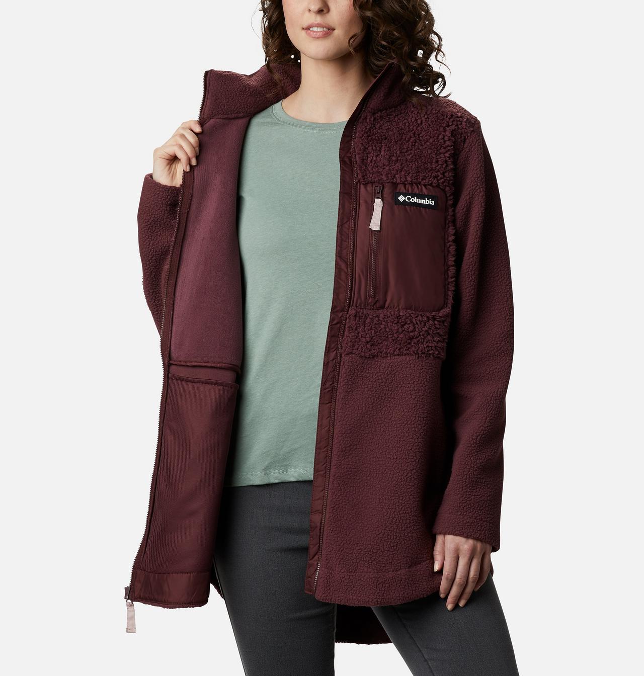 Women's Columbia Lodge™ Sherpa Full Zip Fleece Jacket 5