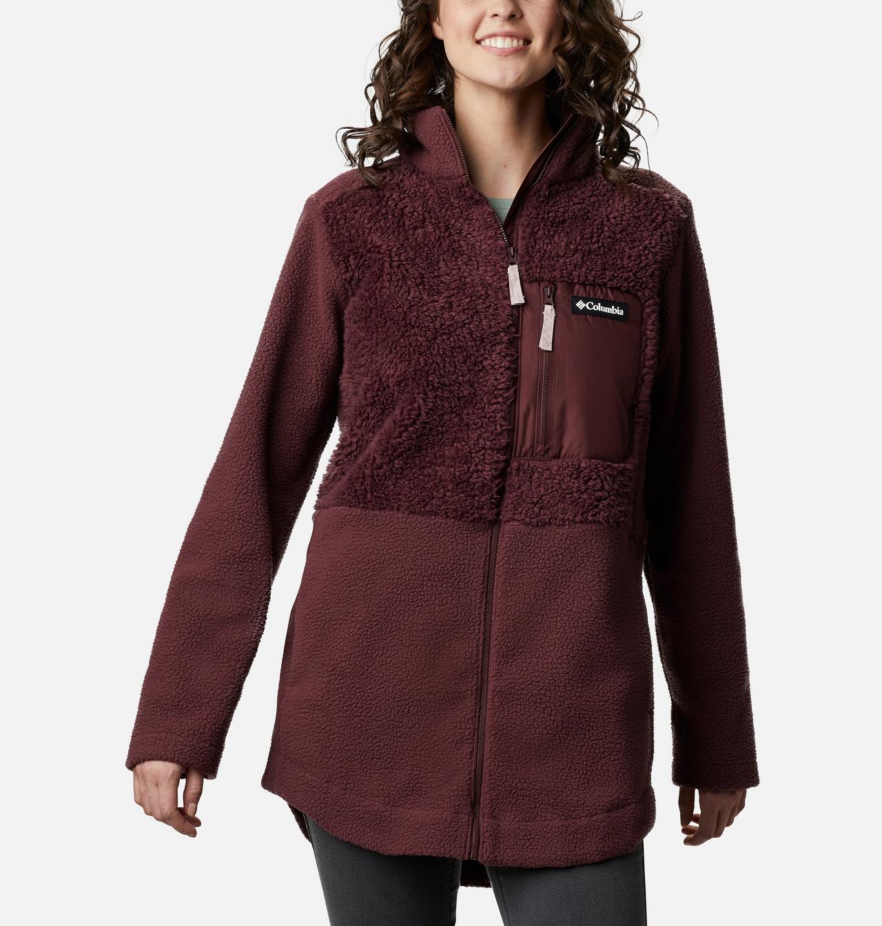 Women's Columbia Lodge™ Sherpa Full Zip Fleece Jacket 1