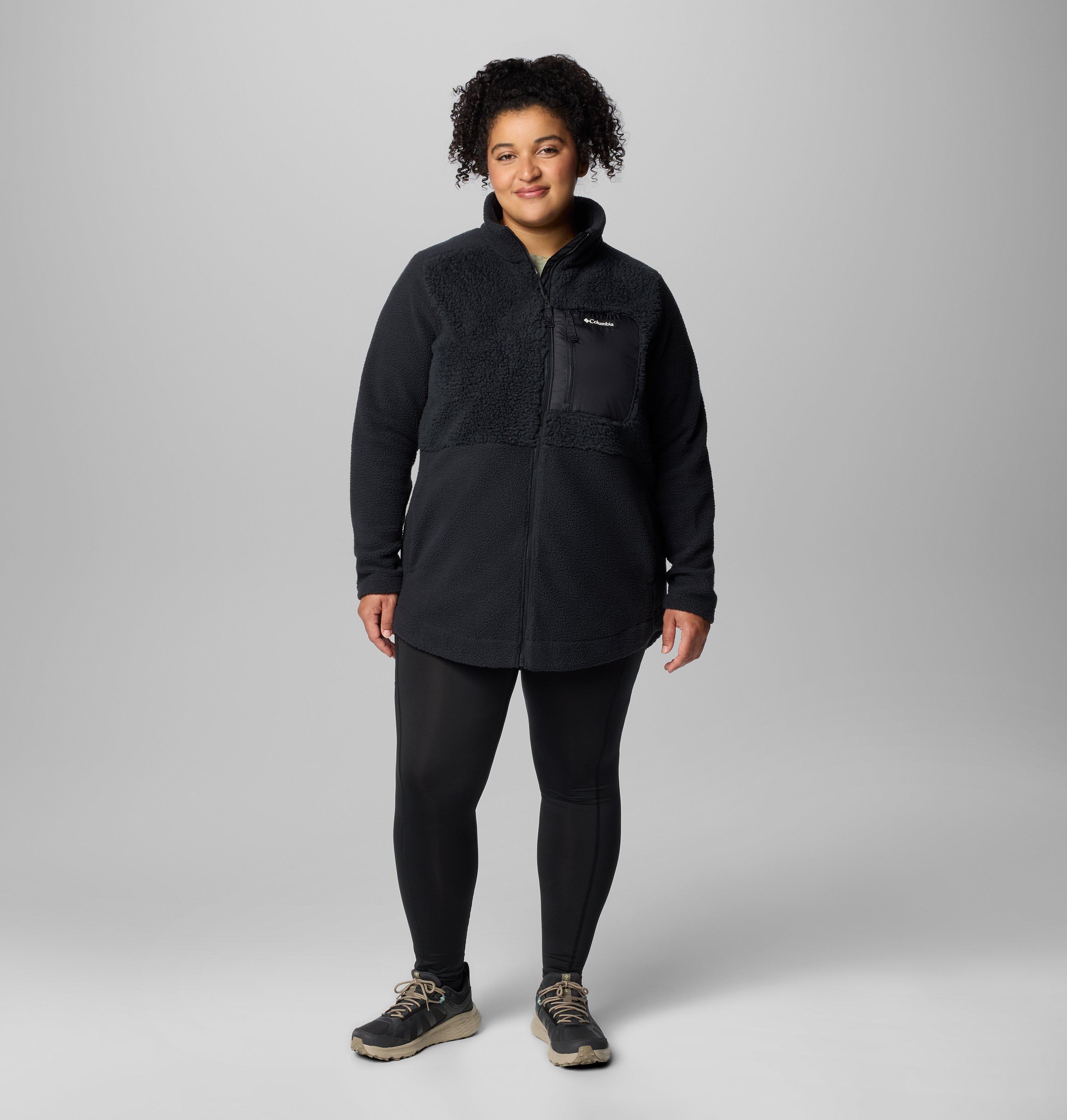 Women's Columbia Lodge Sherpa Full Zip Fleece Jacket - Plus Size 3