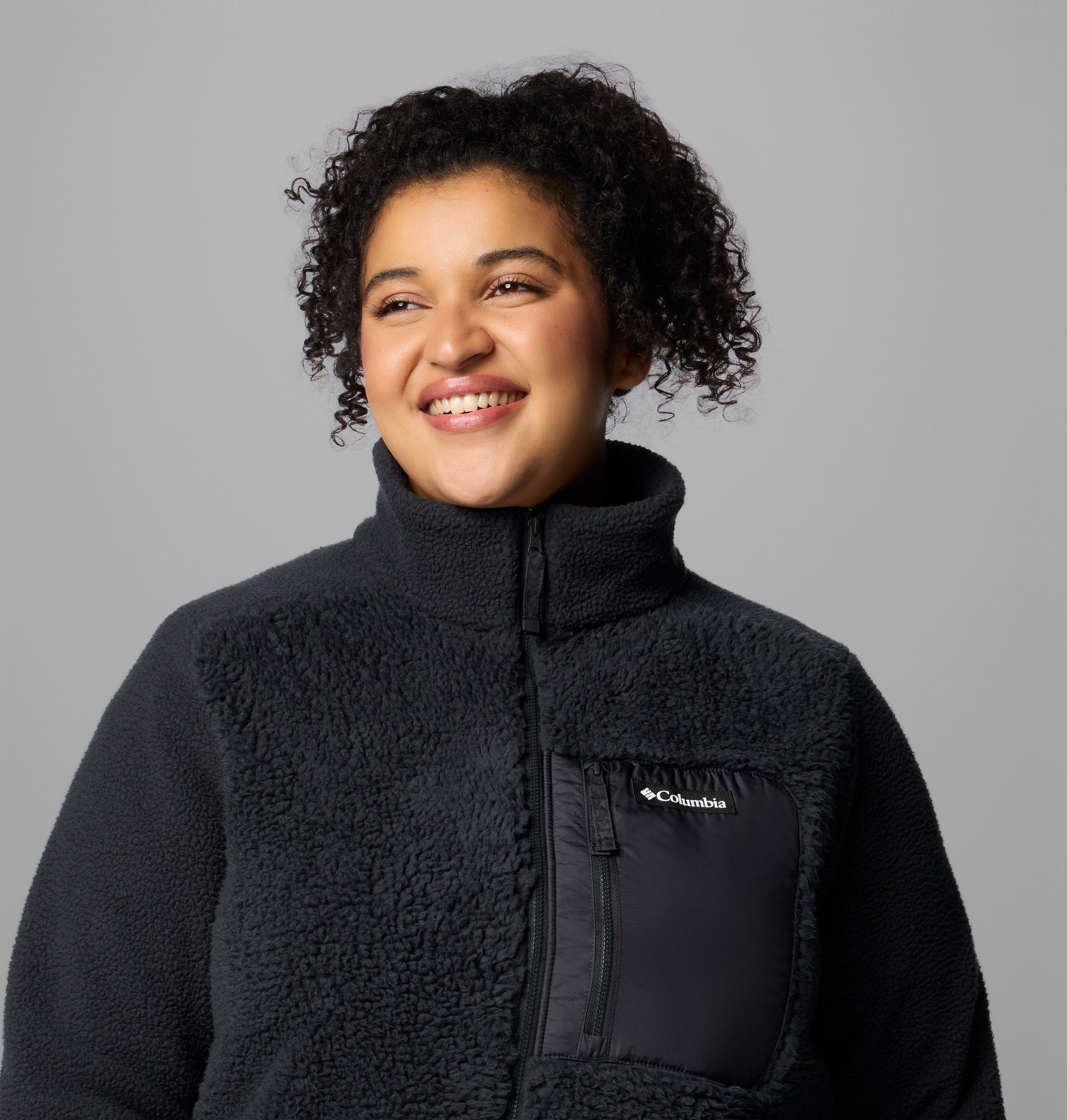 Women's Columbia Lodge Sherpa Full Zip Fleece Jacket - Plus Size 5