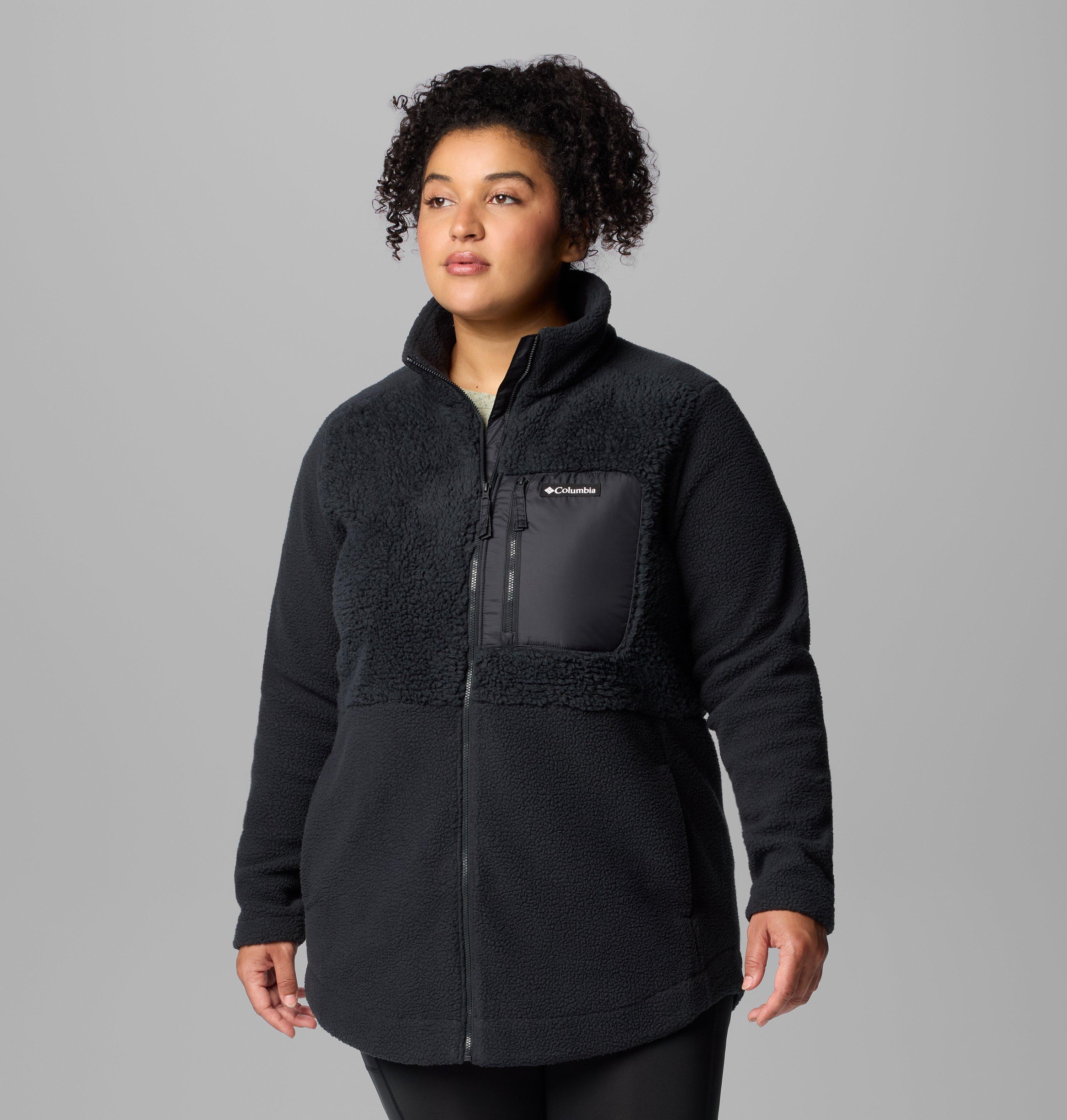 Columbia Women's Columbia Lodge  Sherpa Full Zip Fleece Jacket - Plus Size-