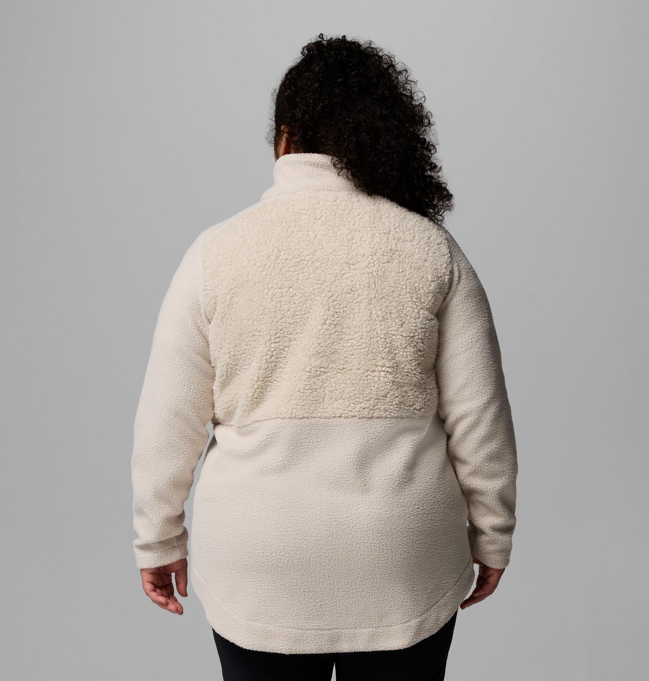 Women's Columbia Lodge™ Sherpa Full Zip Fleece Jacket - Plus Size | 278 | 3X