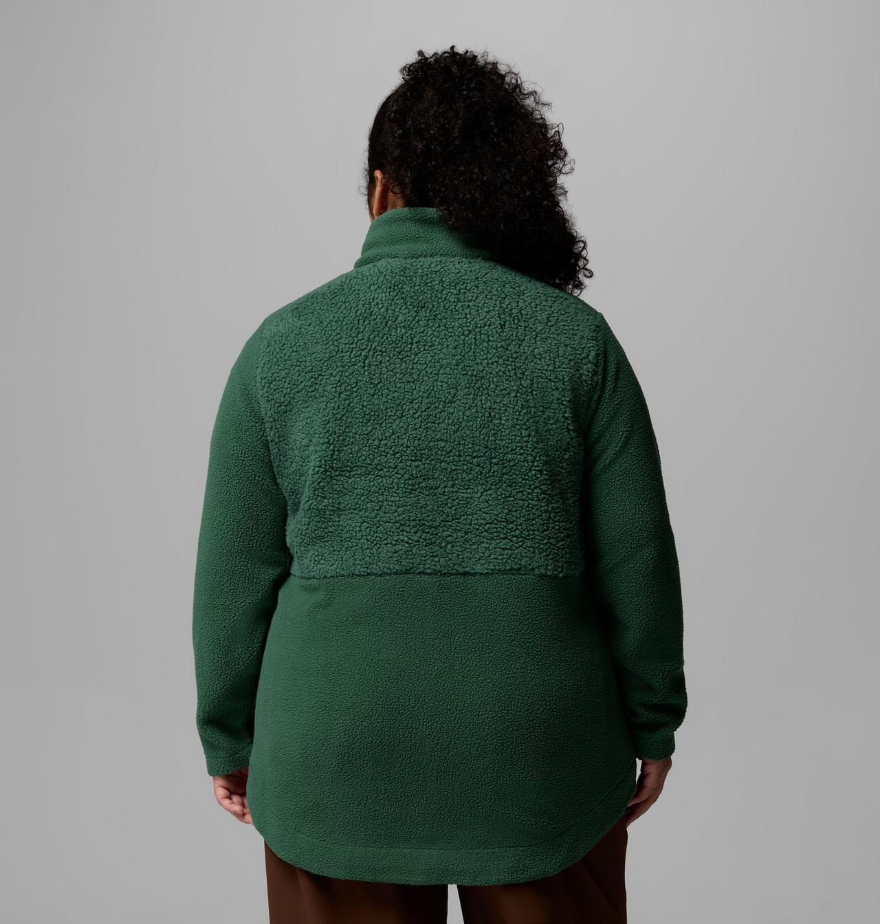 Women's Columbia Lodge™ Sherpa Full Zip Fleece Jacket - Plus Size | 375 | 3X 3