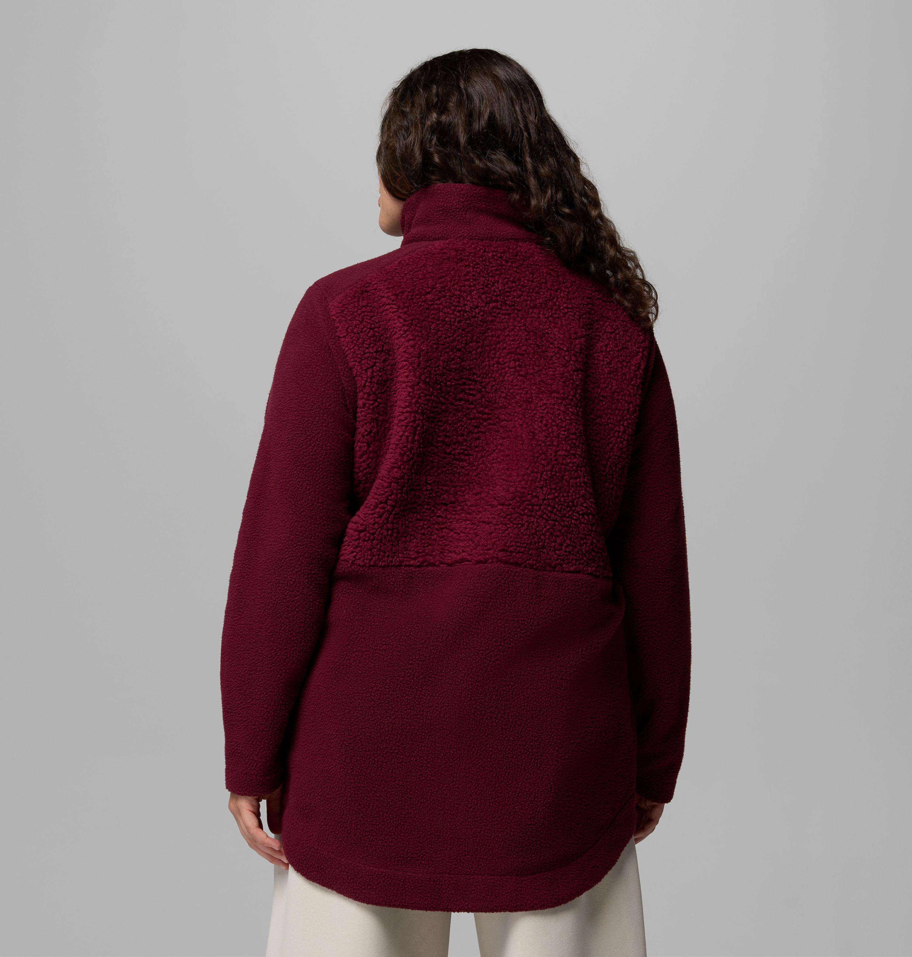Women's Columbia Lodge Sherpa Full Zip Fleece Jacket - Plus Size | 624 | 1X 3