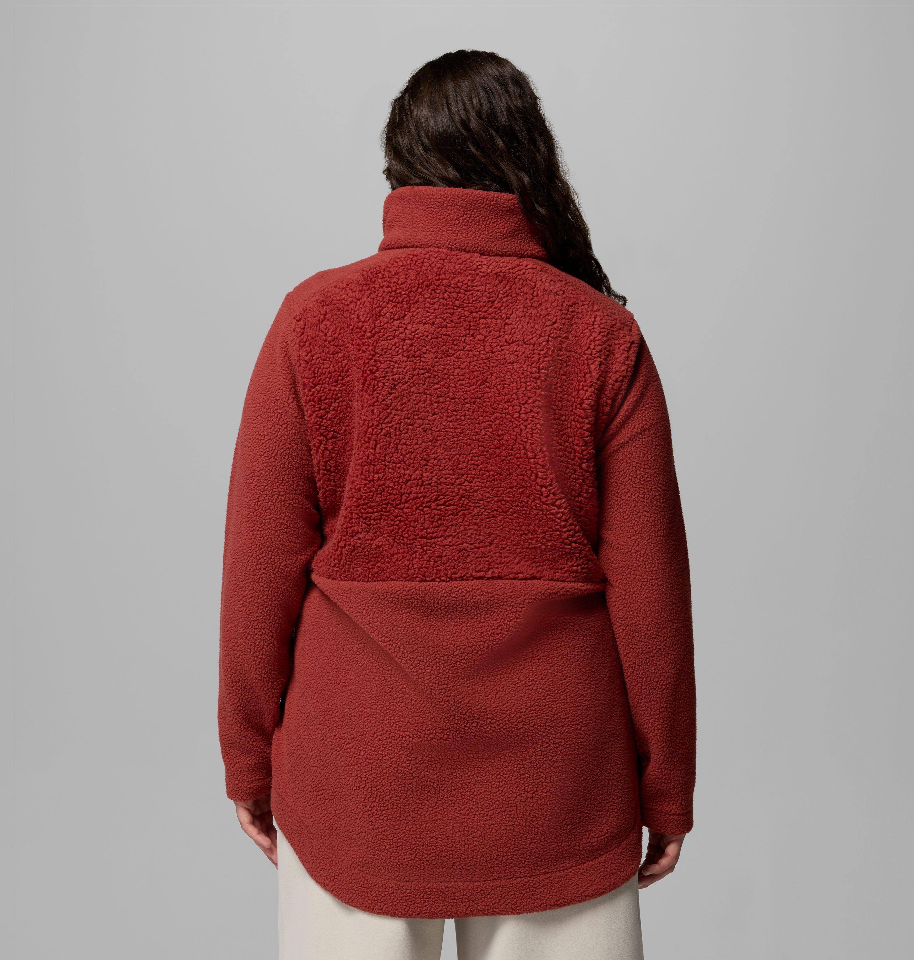 Women's Columbia Lodge Sherpa Full Zip Fleece Jacket - Plus Size | 632 | 2X 3