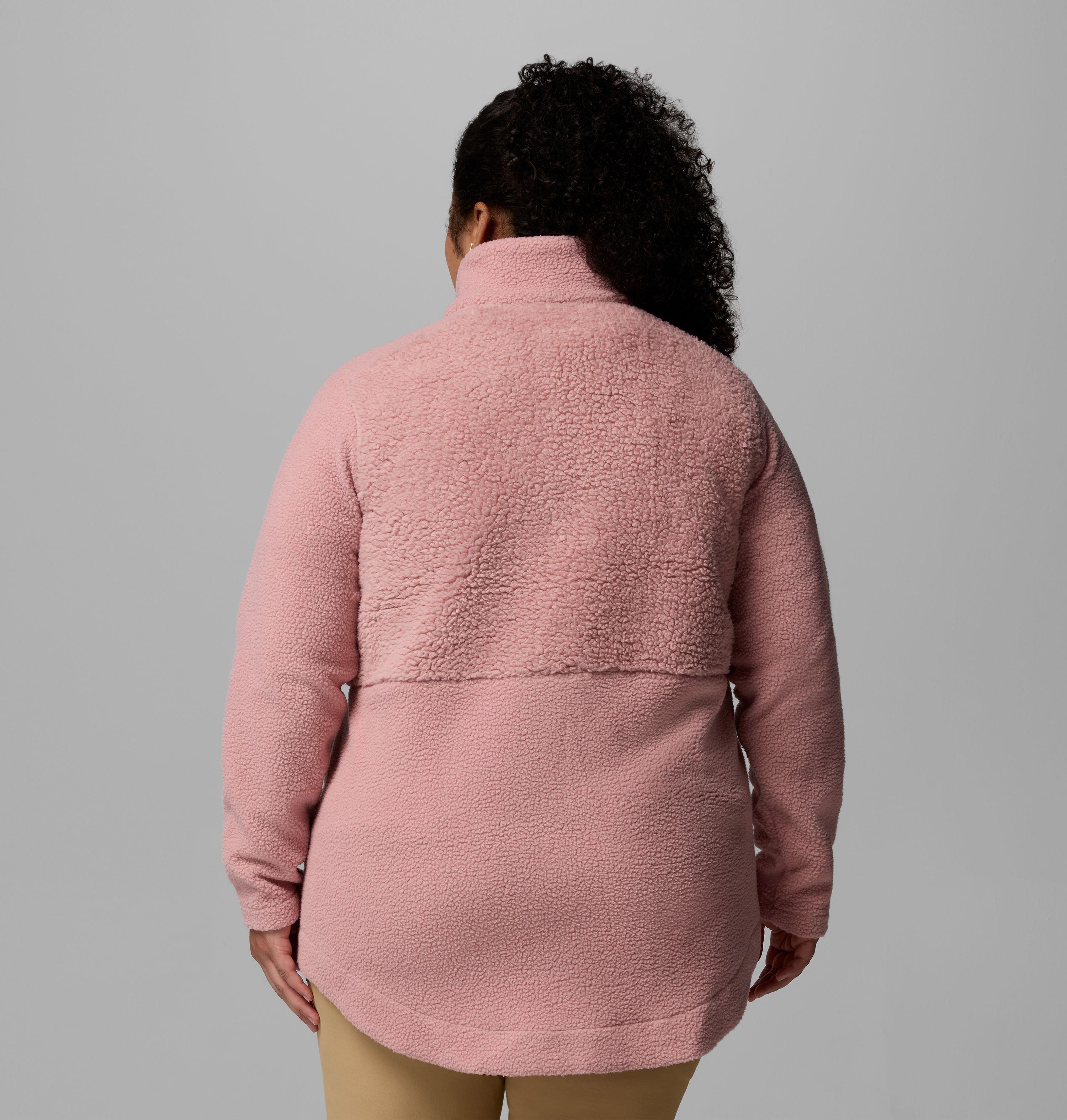 Women's Columbia Lodge Sherpa Full Zip Fleece Jacket - Plus Size | 659 | 3X 3