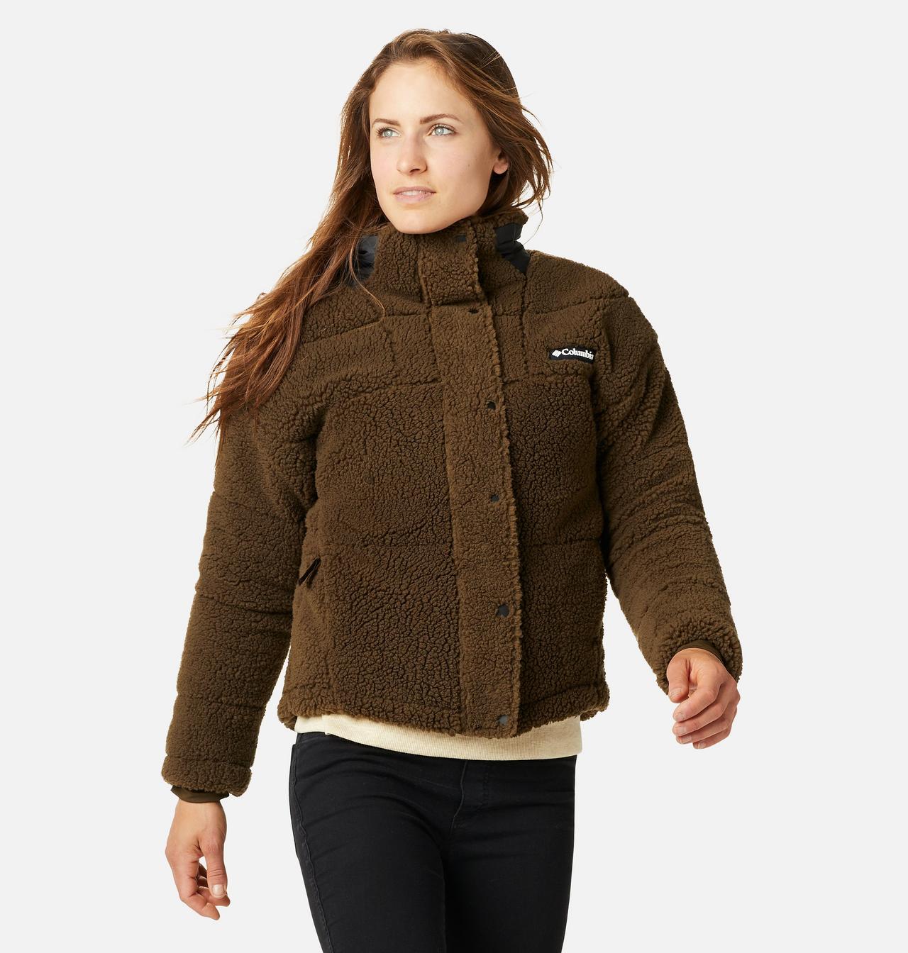 Women's Columbia Lodge™ Baffled Sherpa Fleece 1