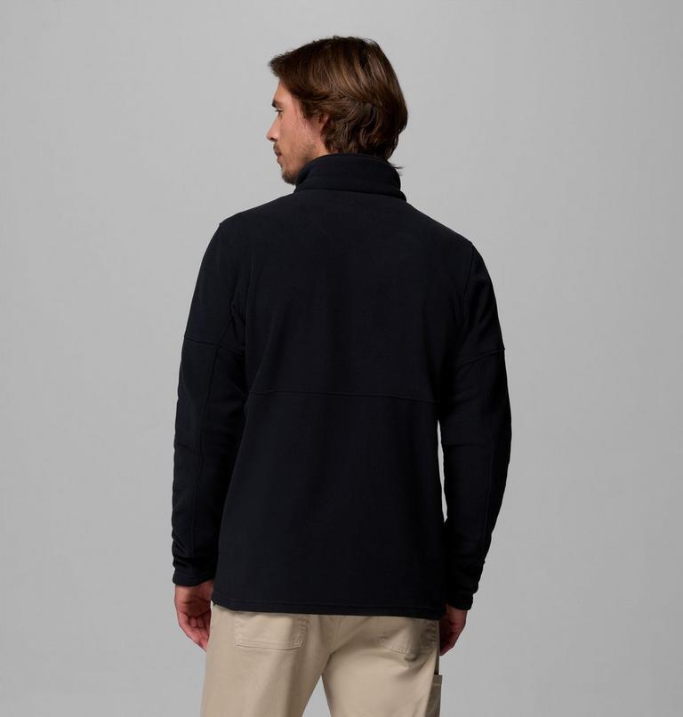 Forro polar con cremallera de arriba abajo Basin Trail para hombre, Color: Black, image 3