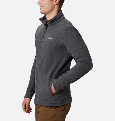 Polaire Enti&egrave;rement Zipp&eacute;e Basin Trail Homme, Color: Charcoal Heather, image 7