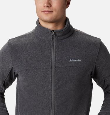 Polaire Enti&egrave;rement Zipp&eacute;e Basin Trail Homme, Color: Charcoal Heather, image 8