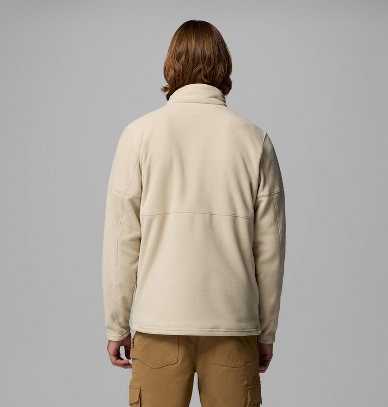 Men's Basin Trail Full Zip Fleece Jacket, Color: Ancient Fossil, image 3