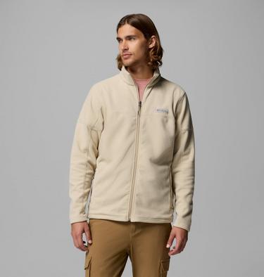 Men's Basin Trail Full Zip Fleece Jacket, Color: Ancient Fossil, image 5