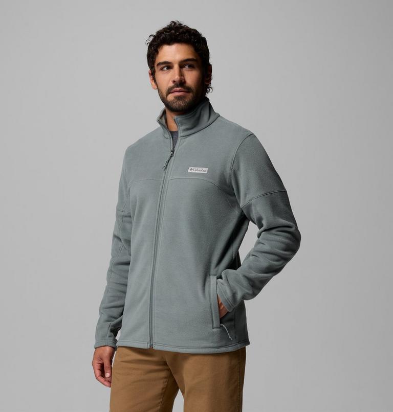 Men's Basin Trail Full Zip Fleece Jacket, Color: Sedona Sage, image 4