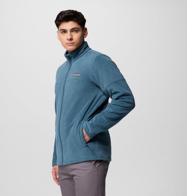 Forro polar con cremallera de arriba abajo Basin Trail para hombre, Color: Everblue, image 4