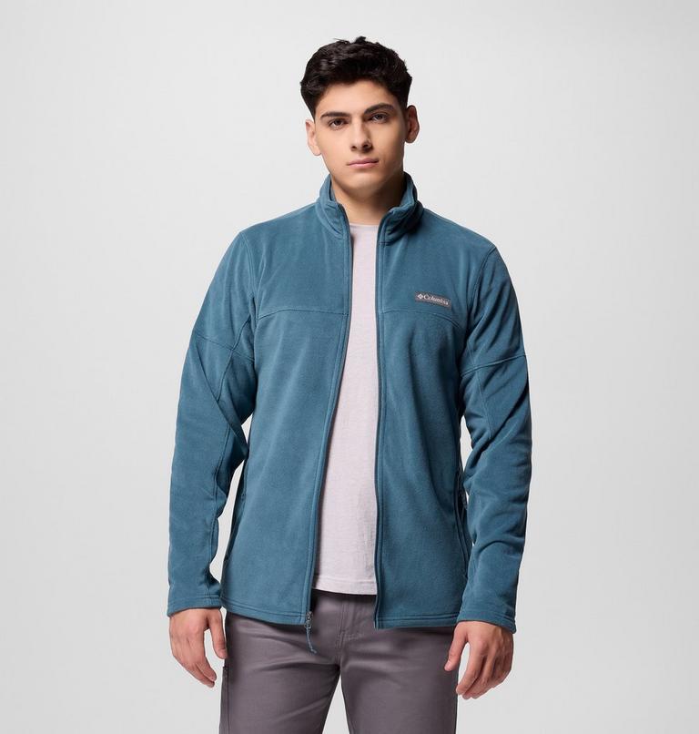 Forro polar con cremallera de arriba abajo Basin Trail para hombre, Color: Everblue, image 5