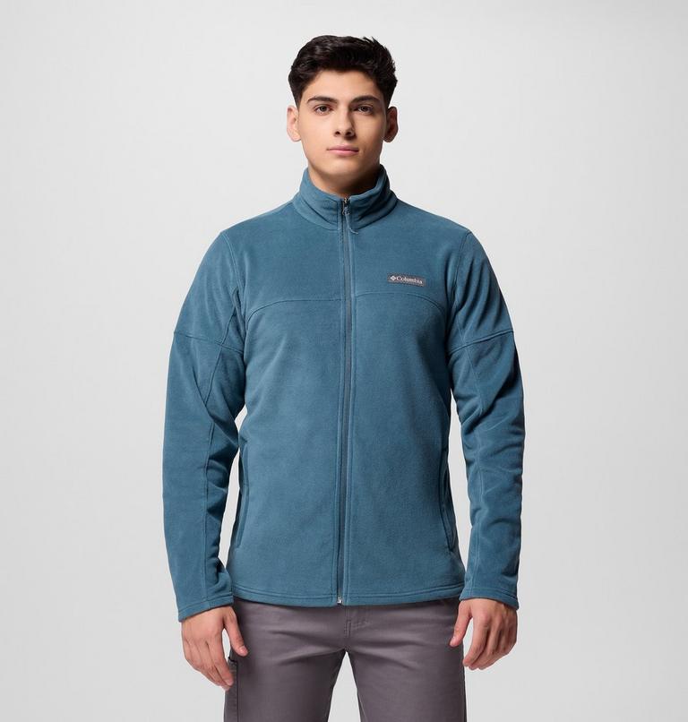 Forro polar con cremallera de arriba abajo Basin Trail para hombre, Color: Everblue, image 1