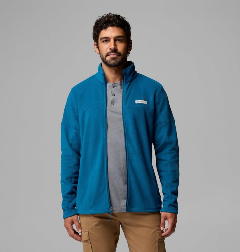 Men's Basin Trail Full Zip Fleece Jacket, Color: Phoenix Blue, image 5