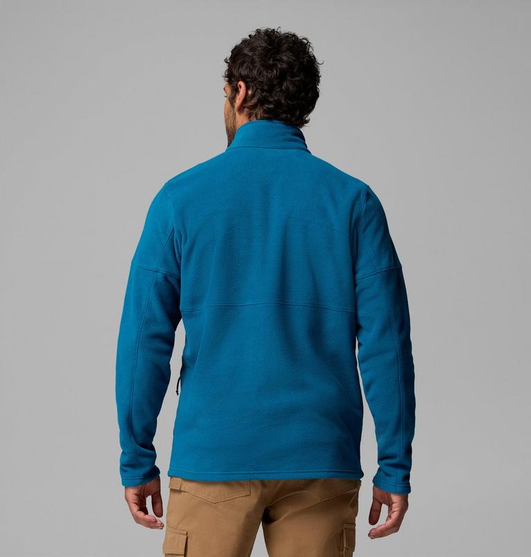 Men's Basin Trail Full Zip Fleece Jacket, Color: Phoenix Blue, image 3