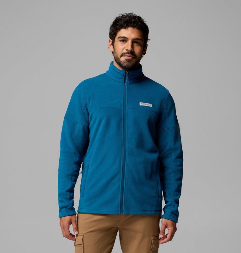 Men's Basin Trail Full Zip Fleece Jacket, Color: Phoenix Blue, image 1