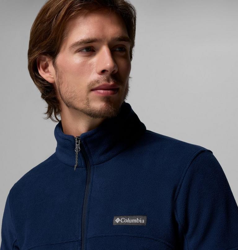 Men's Basin Trail Full Zip Fleece Jacket, Color: Collegiate Navy, image 6
