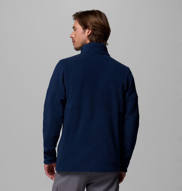 Men's Basin Trail Full Zip Fleece Jacket, Color: Collegiate Navy, image 3