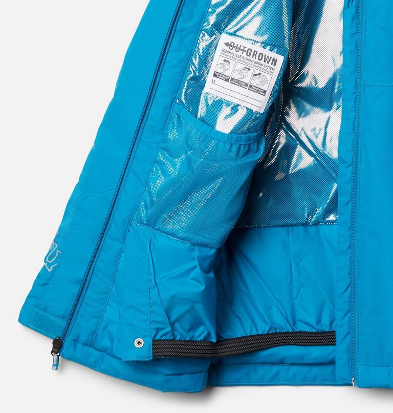 Youth Alpine Diva Ski Jacket, Color: Fjord Blue, image 3