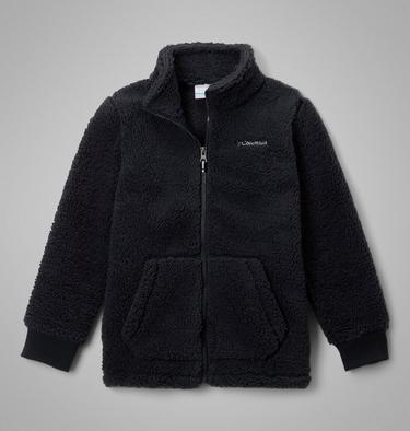 Boys' Rugged Ridge II Full Zip Sherpa, Color: Black, image 3