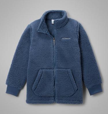 Boys' Rugged Ridge II Full Zip Sherpa, Color: Dark Mountain, image 1
