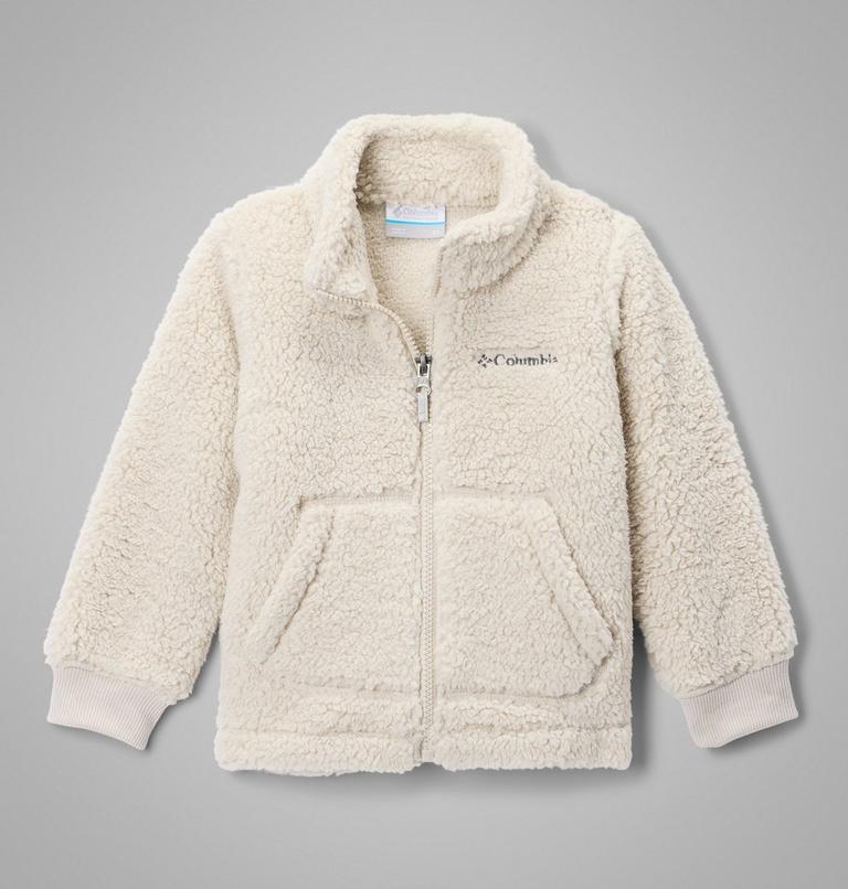 Toddler's Rugged Ridge III Full Zip Sherpa Fleece Jacket, Color: Dark Stone, image 1