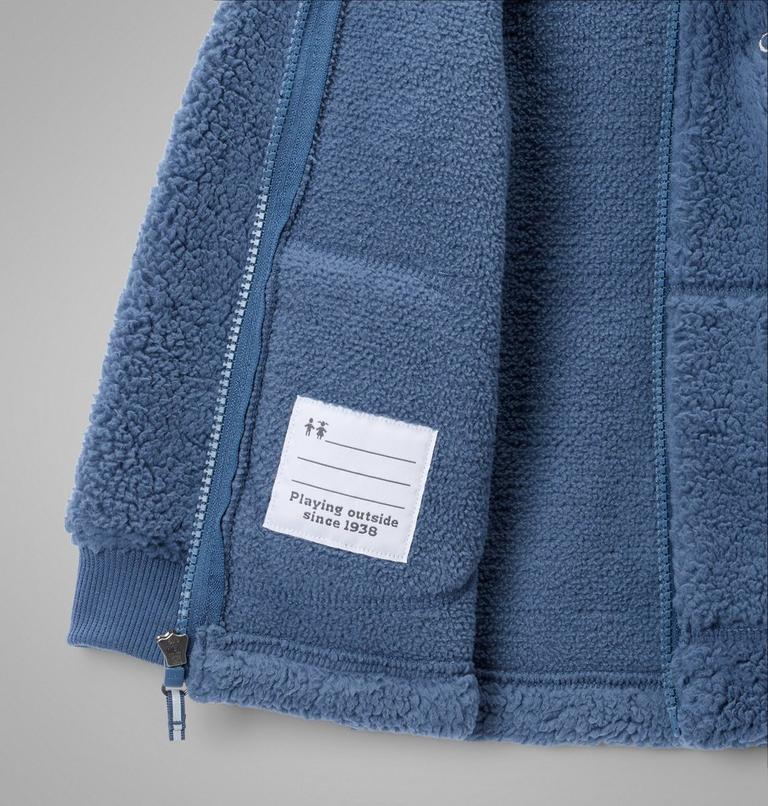 Toddler's Rugged Ridge III Full Zip Sherpa Fleece Jacket, Color: Dark Mountain, image 3